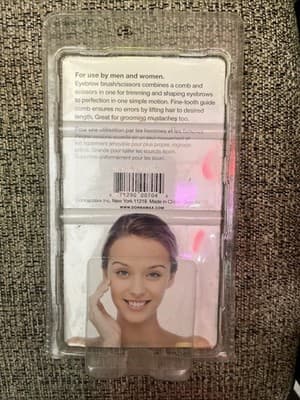 BioSwiss rRX eyebrow and Comb Trimmer Unisex Stainless Steel - Thumbnail 2