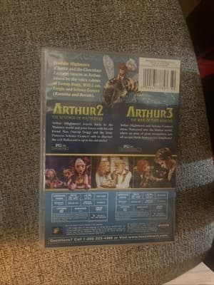 Arthur and the Invisibles 2 3: The New Minimoy Adventures (DVD 2012) SEALED NEW - Thumbnail 2