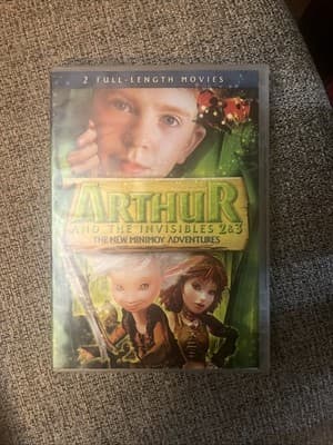 Arthur and the Invisibles 2 3: The New Minimoy Adventures (DVD 2012) SEALED NEW - Image 1