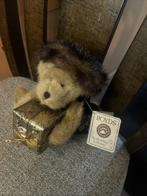 Boyds Bears Ivanna Spendalot #903401 988-200” Born to Shop Tote/Gift With Tags - Image 1