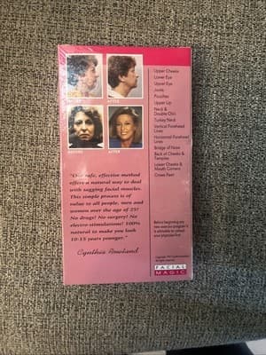 Facial Magic (1997, VHS) Factory Sealed Tape - Thumbnail 3