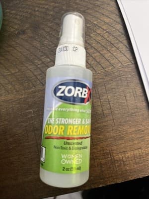 Unscented Odor Eliminator Spray 2oz - Hospital Grade, Fast-Acting for Pets & ... - Image 1