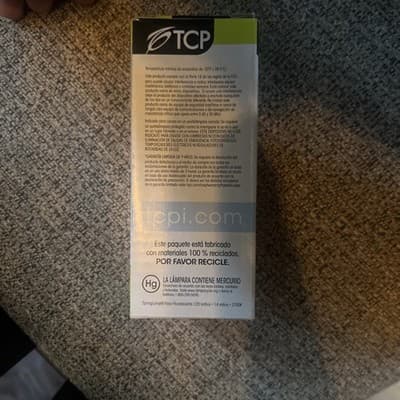 TCP Electric 14Watt 900 Lumens Equivalent to 60-Watts Twist CFL Bulb NEW - Thumbnail 3