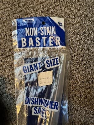 Wecolite Vibtage Non-stain Baster Giant Size New Still In Packaging Dishwashable - Thumbnail 4