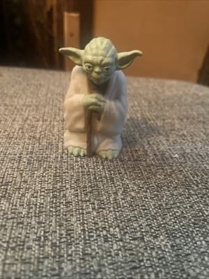 Vintage Star Wars 1996 Applause Taco Bell Yoda Toy Plastic Statue 90’s Vintage - Image 1
