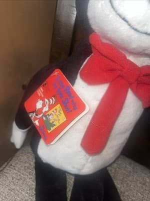 Kohls Cares Dr. Suess The Cat In The Hat Plush Cat 21" Stuffed Animal NEW - Thumbnail 2
