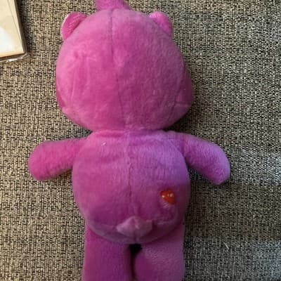 Care Bears Surprise Bear ~ Purple With Jack-In-The-Box Belly ~ Vintage ~ 2005 ~ - Thumbnail 2