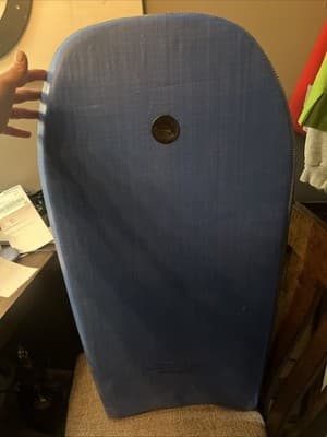 WHAM-O 33 INCH BOGGIE BOARD BLUE Qirh Black Ans Bright Neon Yellow - Thumbnail 3