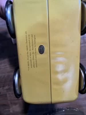 M & M Collectors VW Beetle Bug Tin, Rare - Thumbnail 7