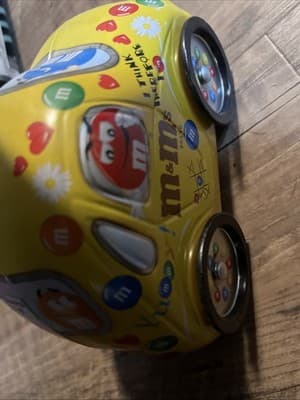 M & M Collectors VW Beetle Bug Tin, Rare - Thumbnail 4