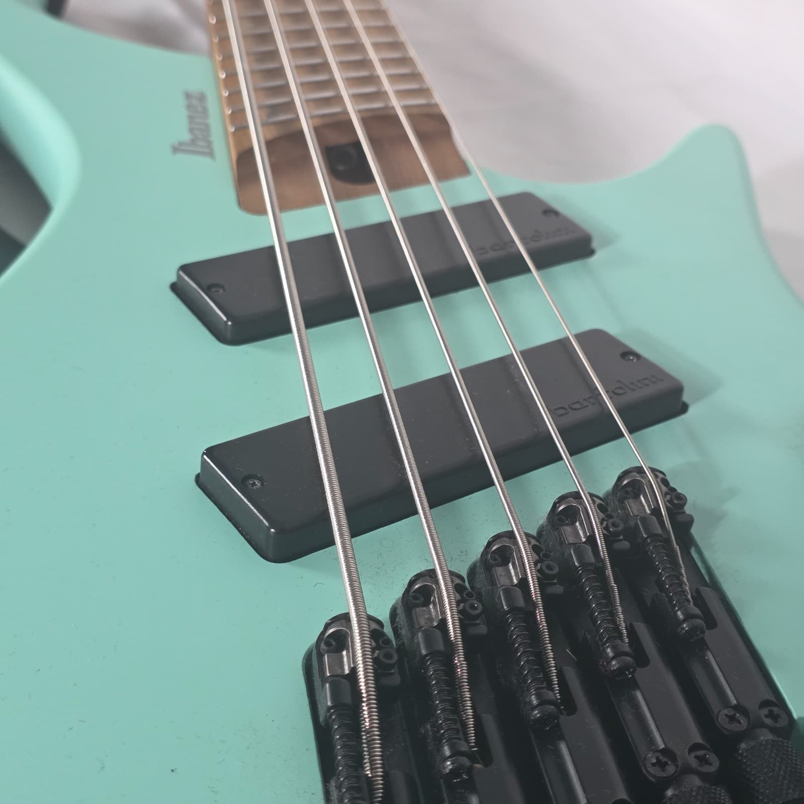 Ibanez EHB1005MS Bass Workshop 5-String Headless Bass Electric Guitar Green - Thumbnail 9
