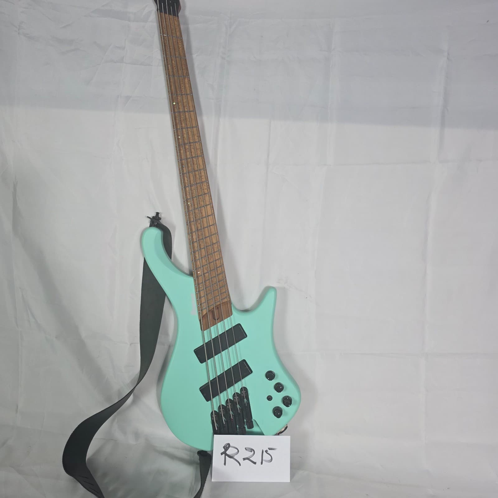 Ibanez EHB1005MS Bass Workshop 5-String Headless Bass Electric Guitar Green - Thumbnail 2