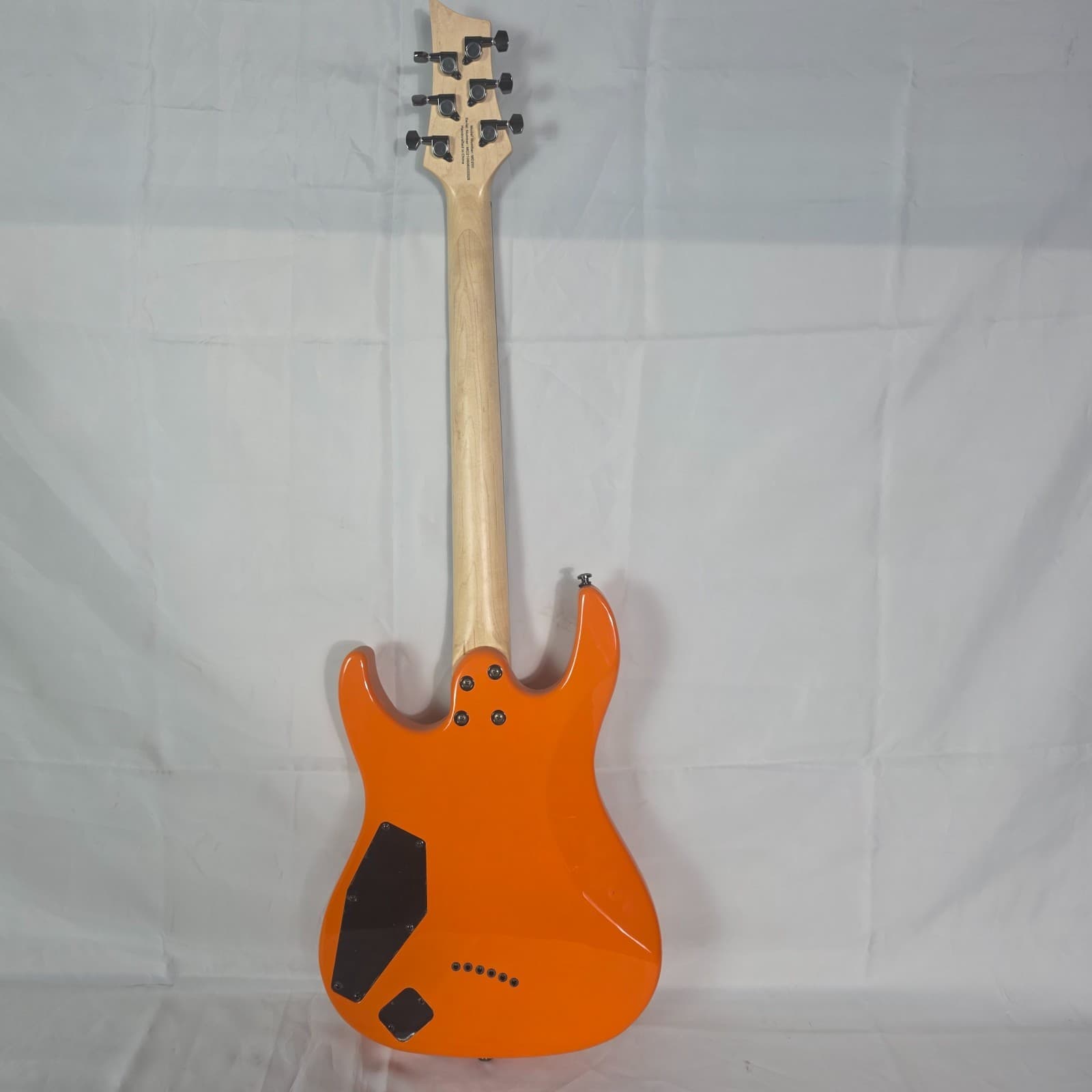 Mitchell MD200 Modern Series Double Cutaway Electric Guitar Orange H/S Pickups - Thumbnail 5