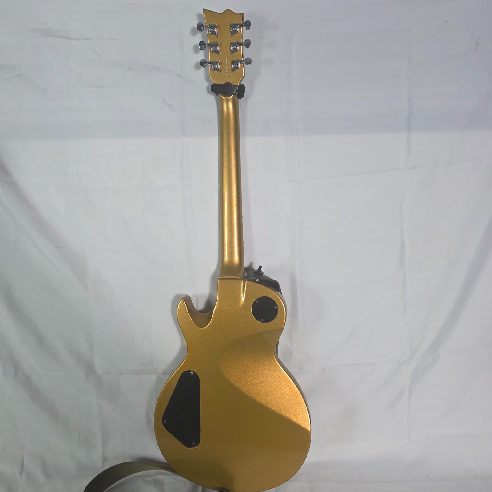 ESP LTD EC-256 Goldtop P90 Natural Singlecut Electric Guitar with Case/Strap - Thumbnail 5