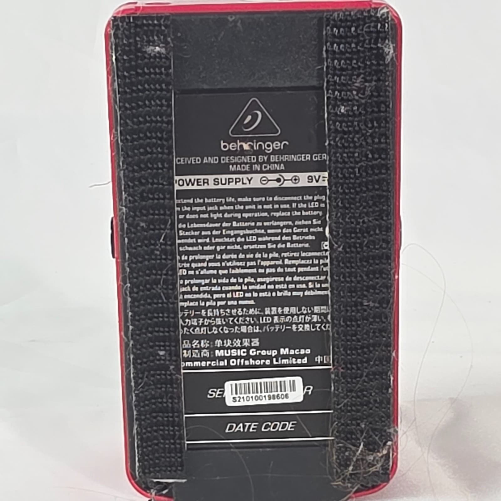 Behringer UM300 Ultra Metal High-Gain Distortion Guitar Effects Pedal - UM 300 - Thumbnail 7