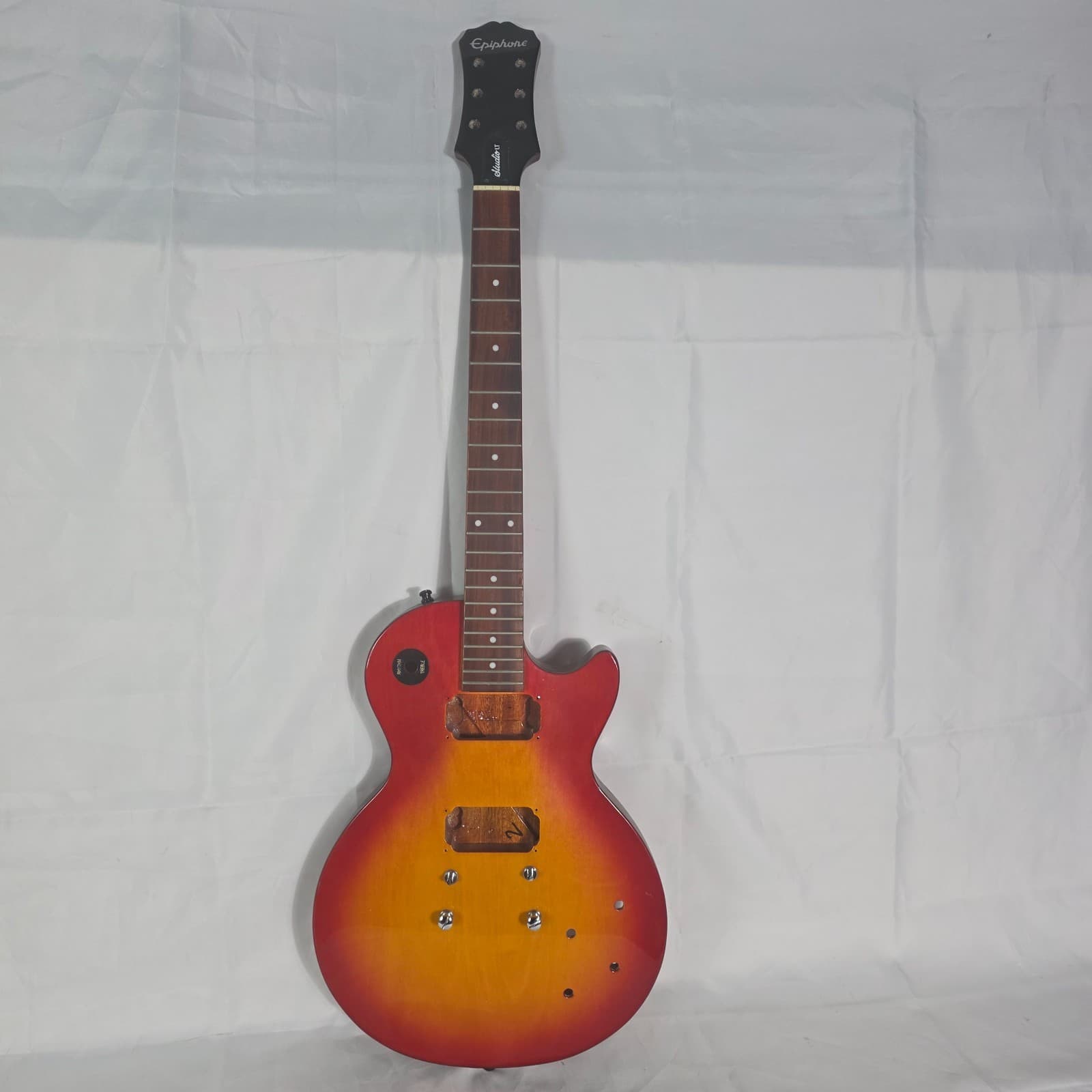 2017 Epiphone Les Paul Studio LT Electric Guitar Body & Neck Heritage Sunburst - Image 1