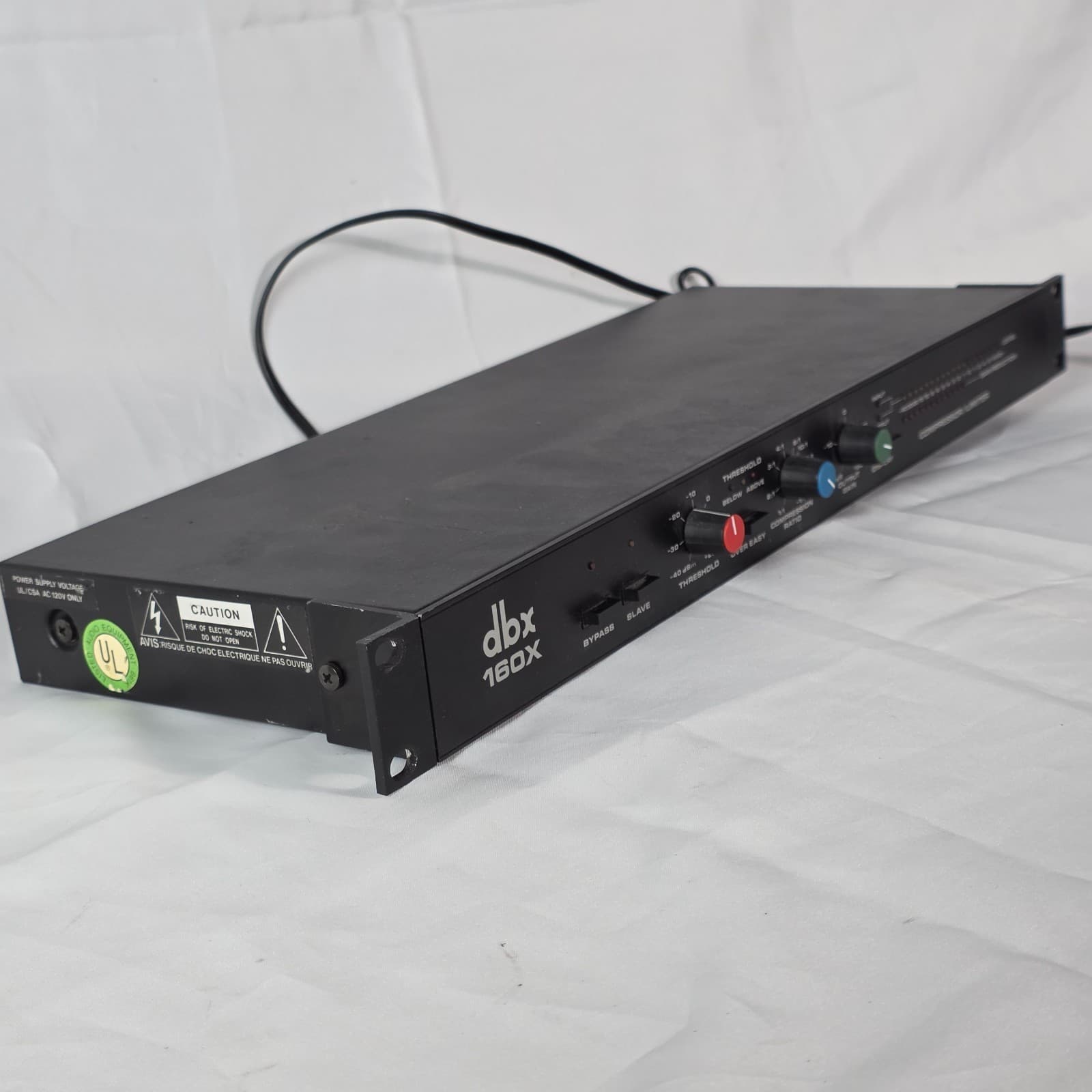 Vintage DBX 160X Professional Single Channel Vocal Processing Compressor/Limiter - Thumbnail 3