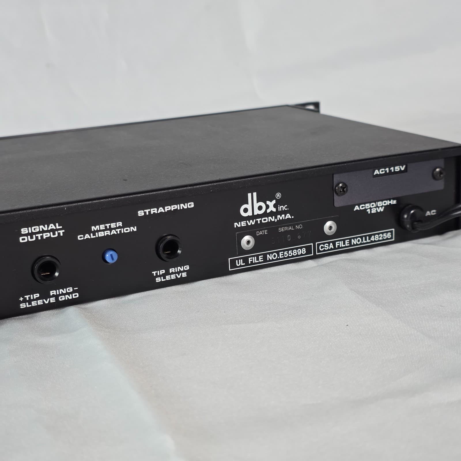 Vintage DBX 160X Professional Single Channel Vocal Processing Compressor/Limiter - Thumbnail 11