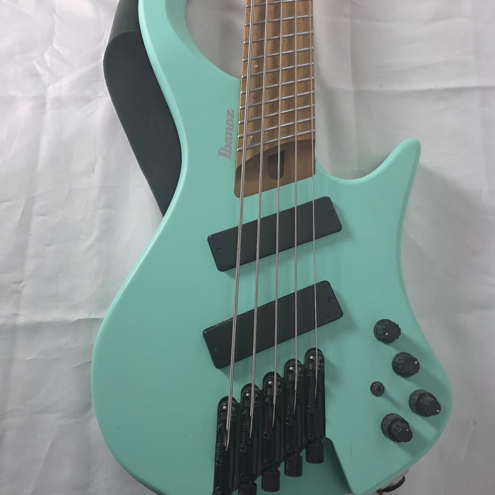 Ibanez EHB1005MS Bass Workshop 5-String Headless Bass Electric Guitar Green - Thumbnail 12