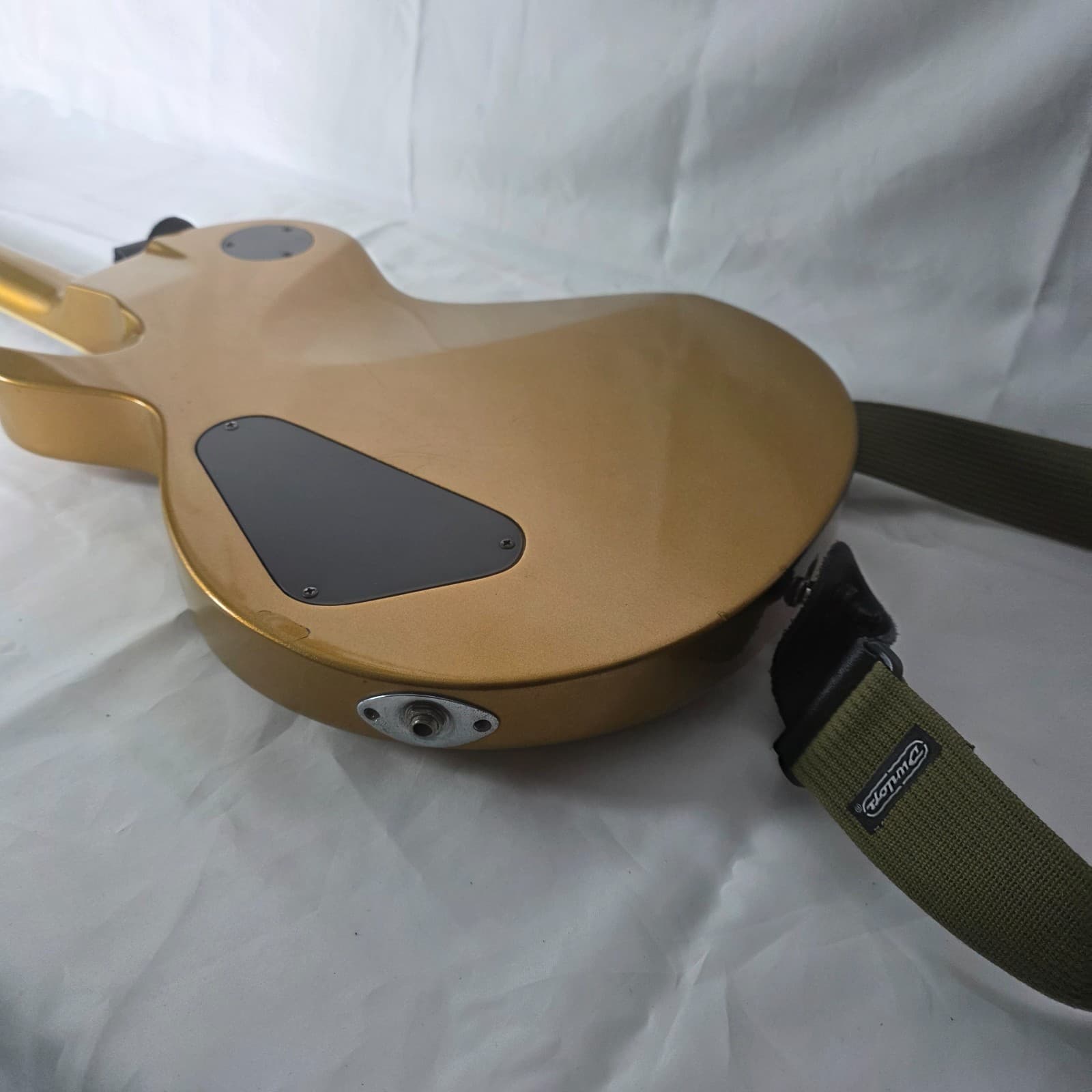 ESP LTD EC-256 Goldtop P90 Natural Singlecut Electric Guitar with Case/Strap - Thumbnail 8