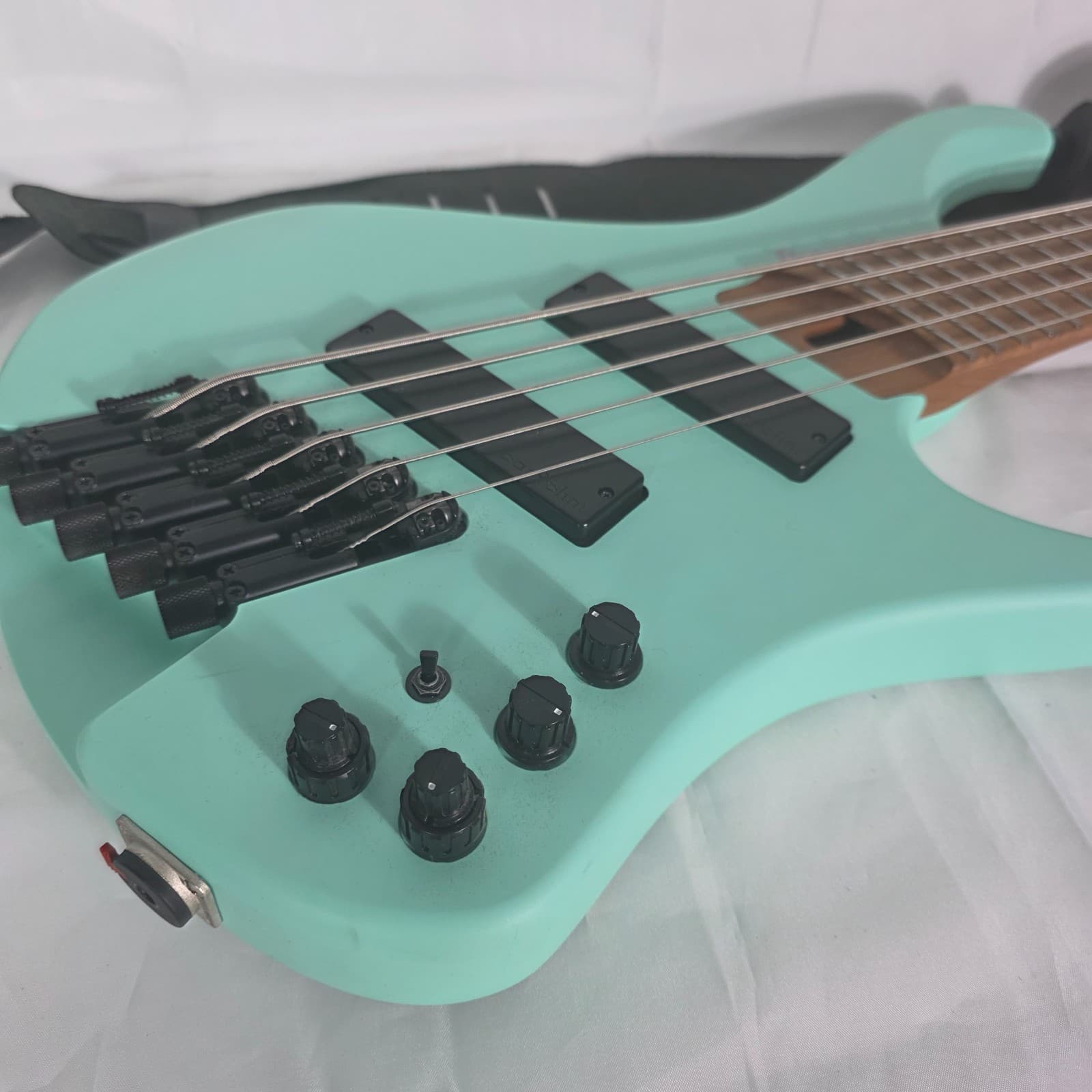 Ibanez EHB1005MS Bass Workshop 5-String Headless Bass Electric Guitar Green - Thumbnail 20