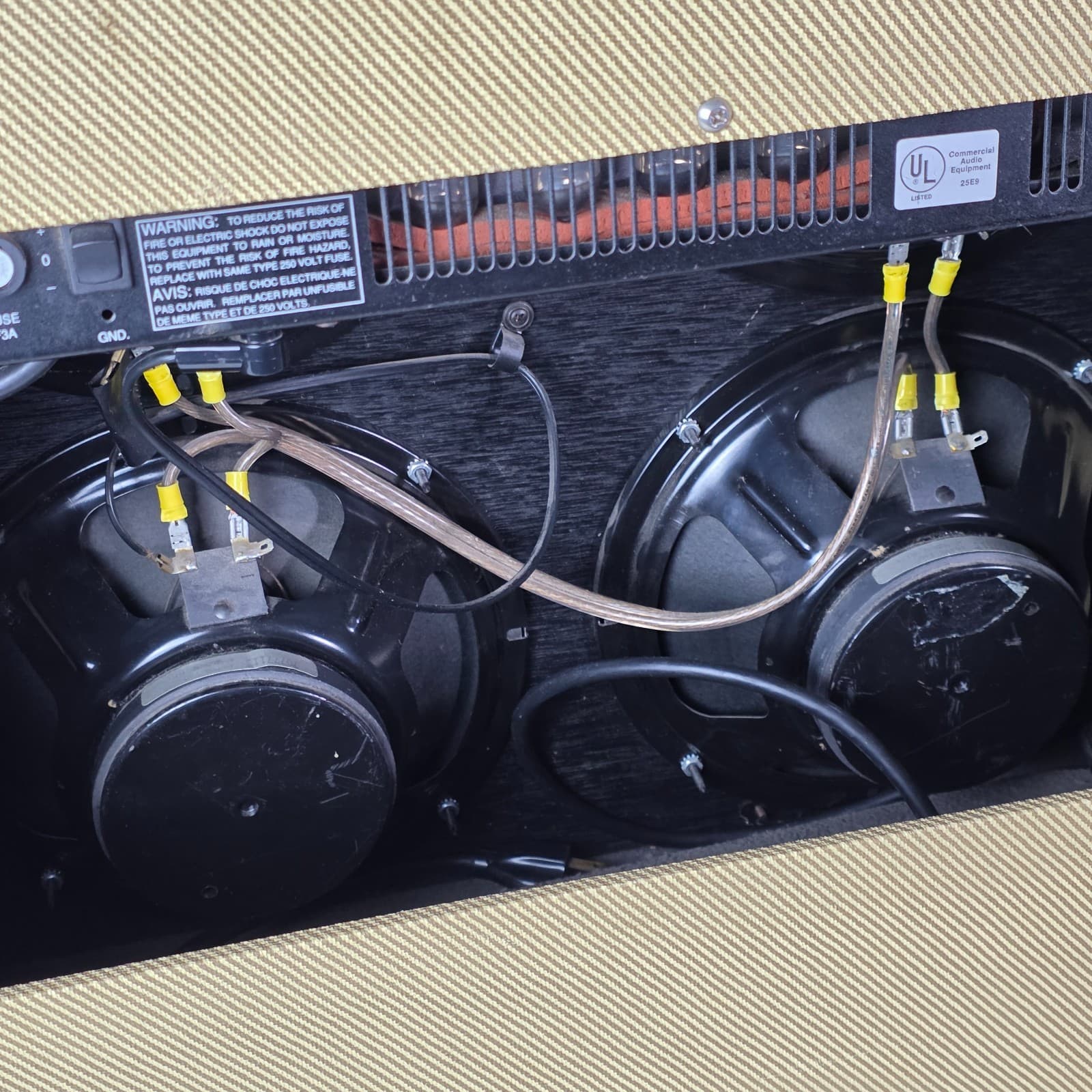 Peavey Electronics Classic 50/410 Beige Brown Tweed Combo Tube Guitar Amplifier - Thumbnail 14