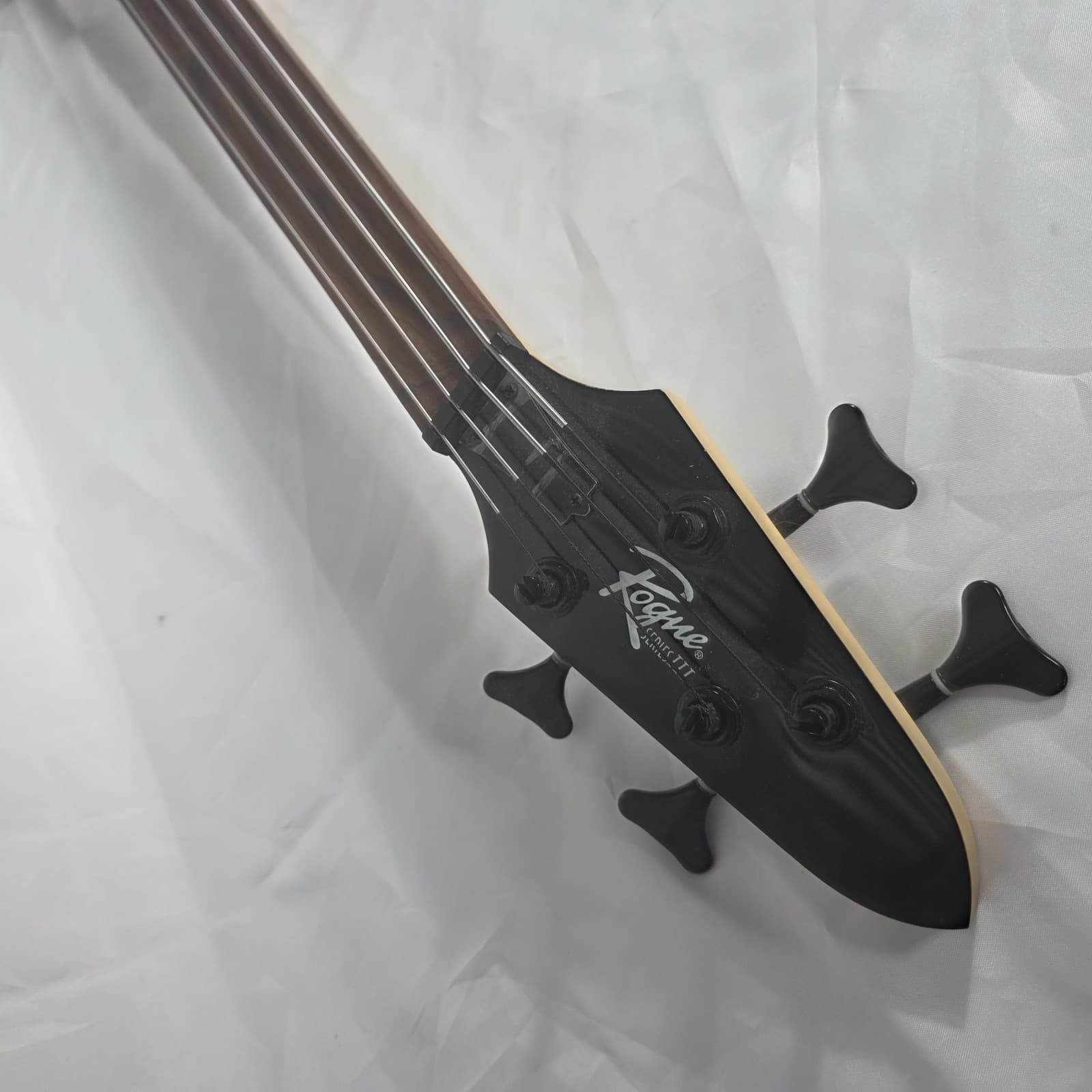 Rogue LX200BF Fretless Series II Bass Guitar Metallic Black - 4 String Bass - Thumbnail 9