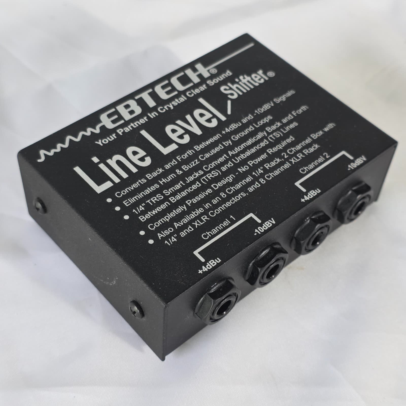 Ebtech Line Level Shifter LLS-2 / 2-Channel Hum Eliminator & Signal Converter - Thumbnail 3