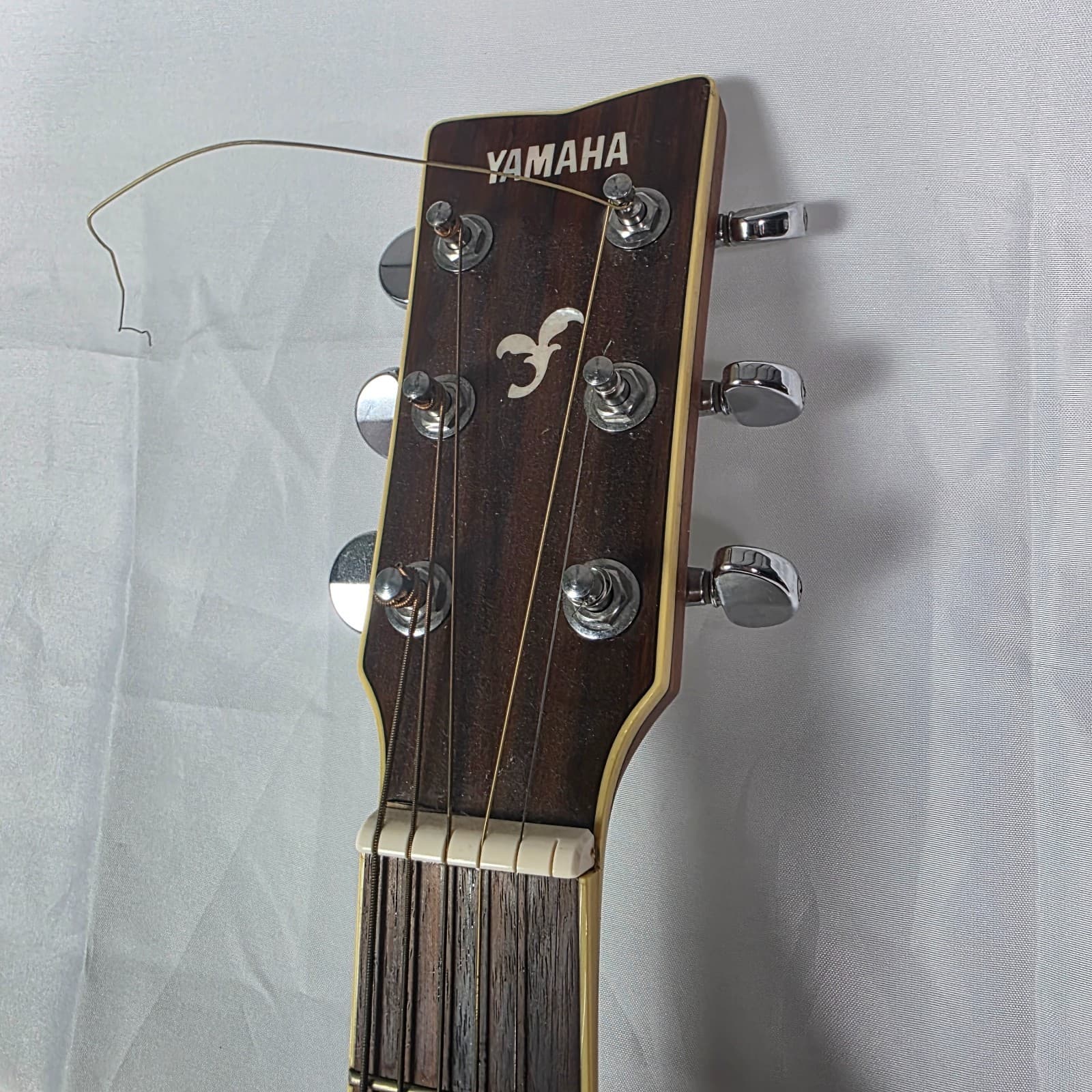 Yamaha FG730S Solid Top Brown Acoustic Guitar Natural Finish - Rosewood Back - Thumbnail 6