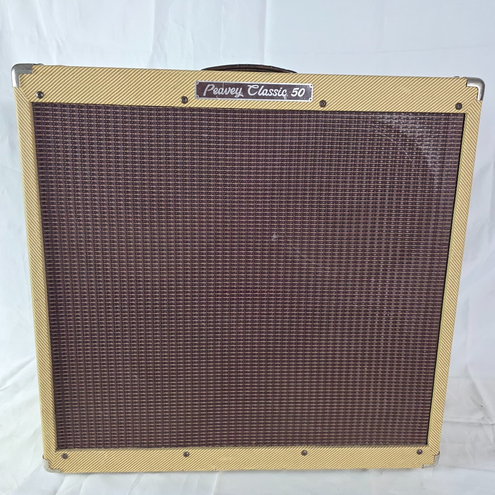 Peavey Electronics Classic 50/410 Beige Brown Tweed Combo Tube Guitar Amplifier - Thumbnail 2
