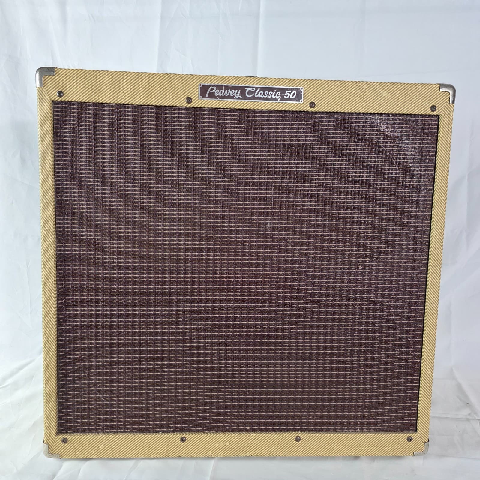 Peavey Electronics Classic 50/410 Beige Brown Tweed Combo Tube Guitar Amplifier - Thumbnail 3