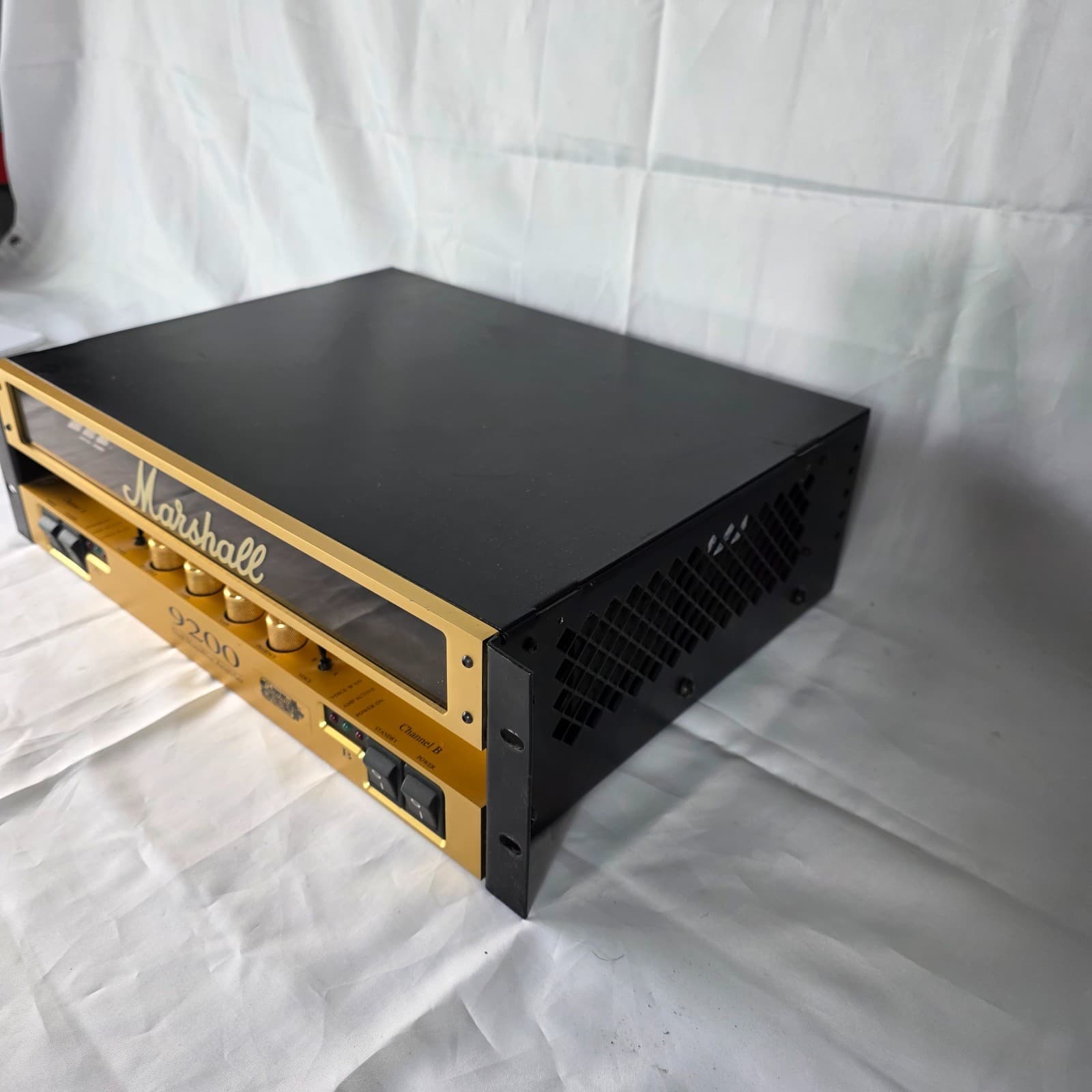 Marshall 9200 Dual MonoBloc All-Valve Power Amplifier 100W Stereo 5881 Tubes - Thumbnail 7