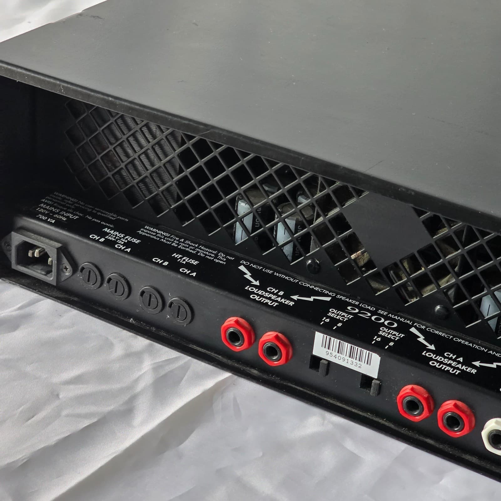 Marshall 9200 Dual MonoBloc All-Valve Power Amplifier 100W Stereo 5881 Tubes - Thumbnail 17