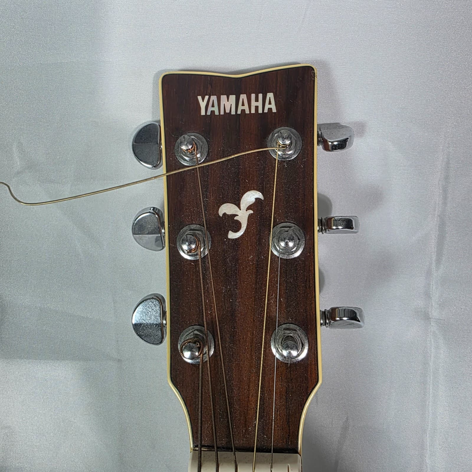 Yamaha FG730S Solid Top Brown Acoustic Guitar Natural Finish - Rosewood Back - Thumbnail 5