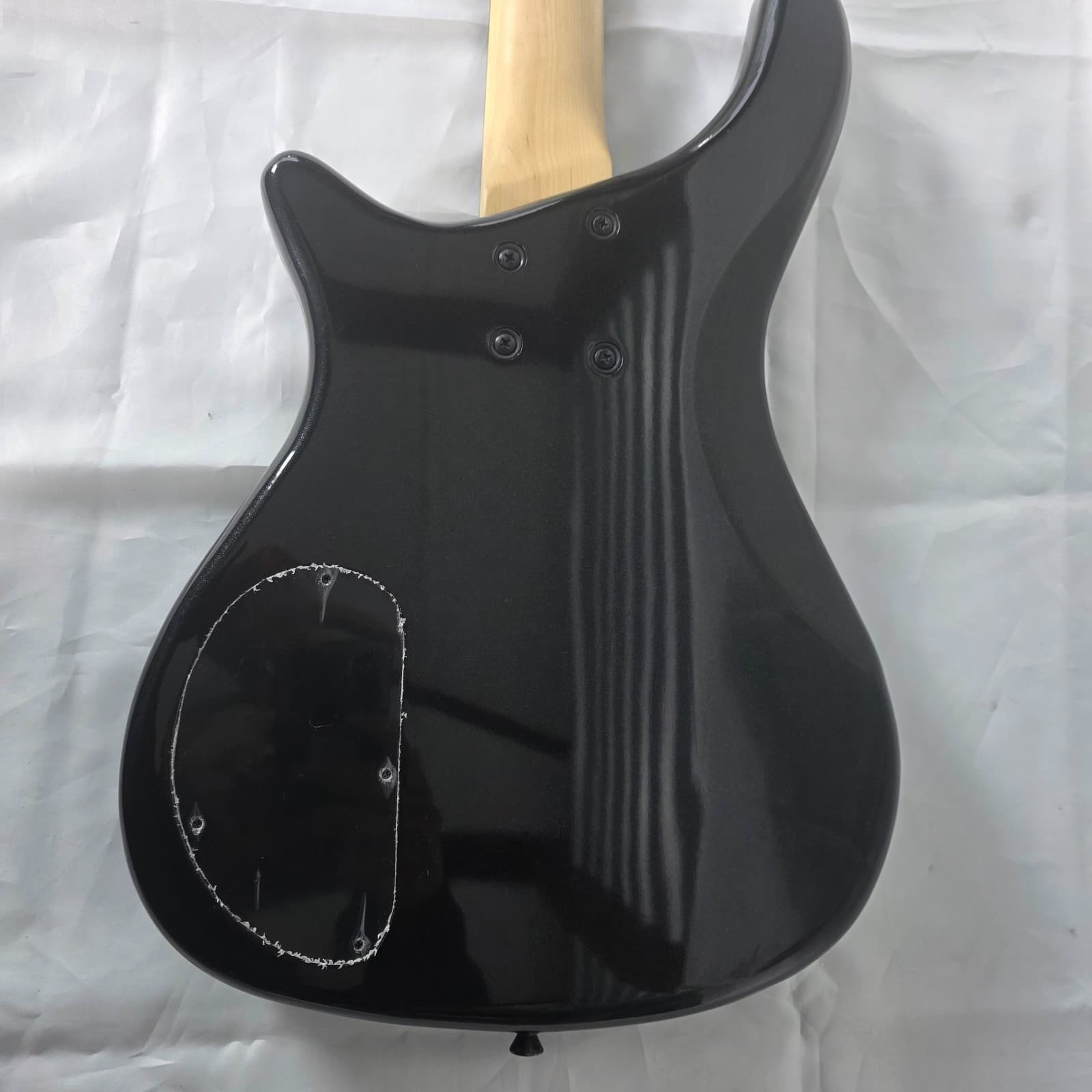 Rogue LX200BF Fretless Series II Bass Guitar Metallic Black - 4 String Bass - Thumbnail 13