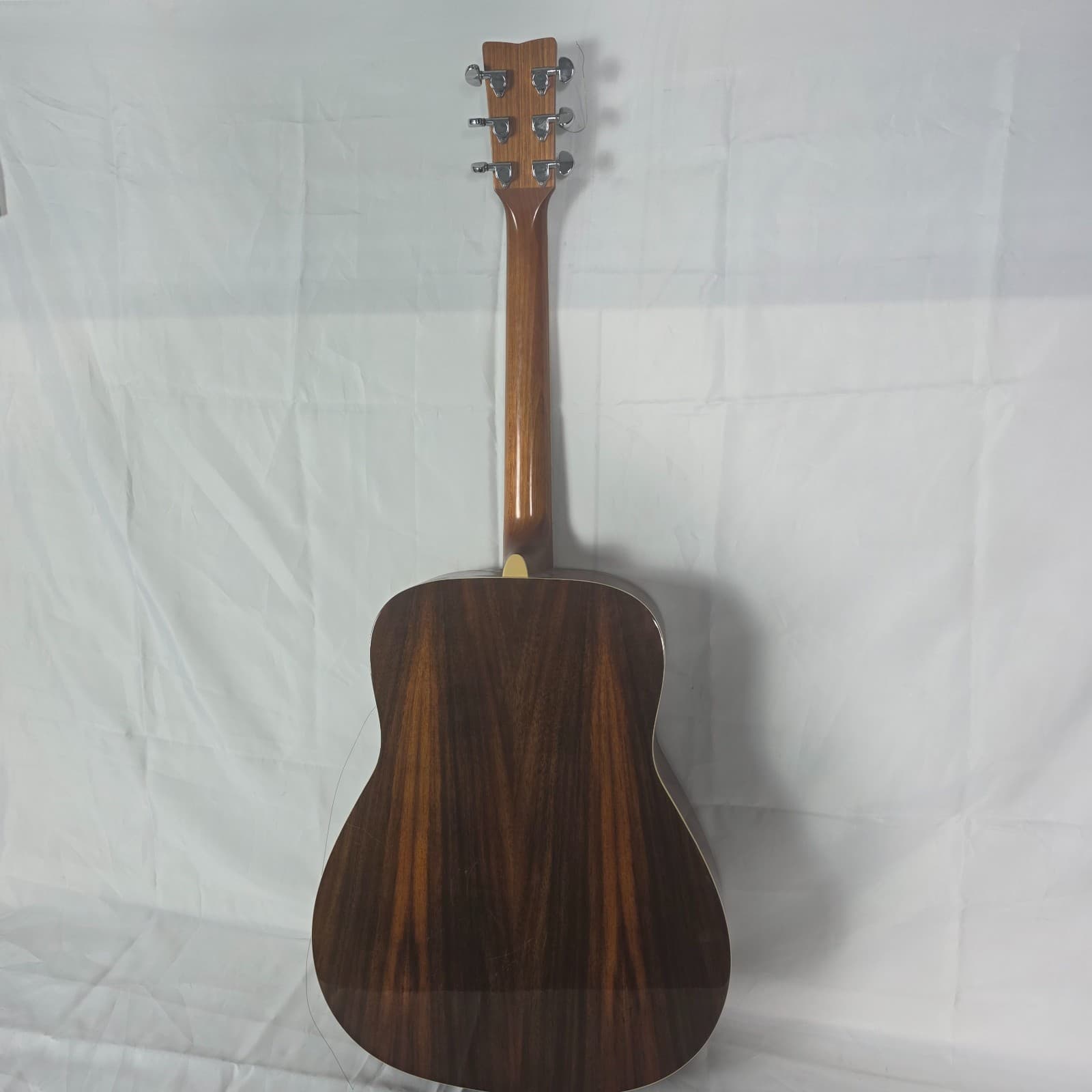 Yamaha FG730S Solid Top Brown Acoustic Guitar Natural Finish - Rosewood Back - Thumbnail 9