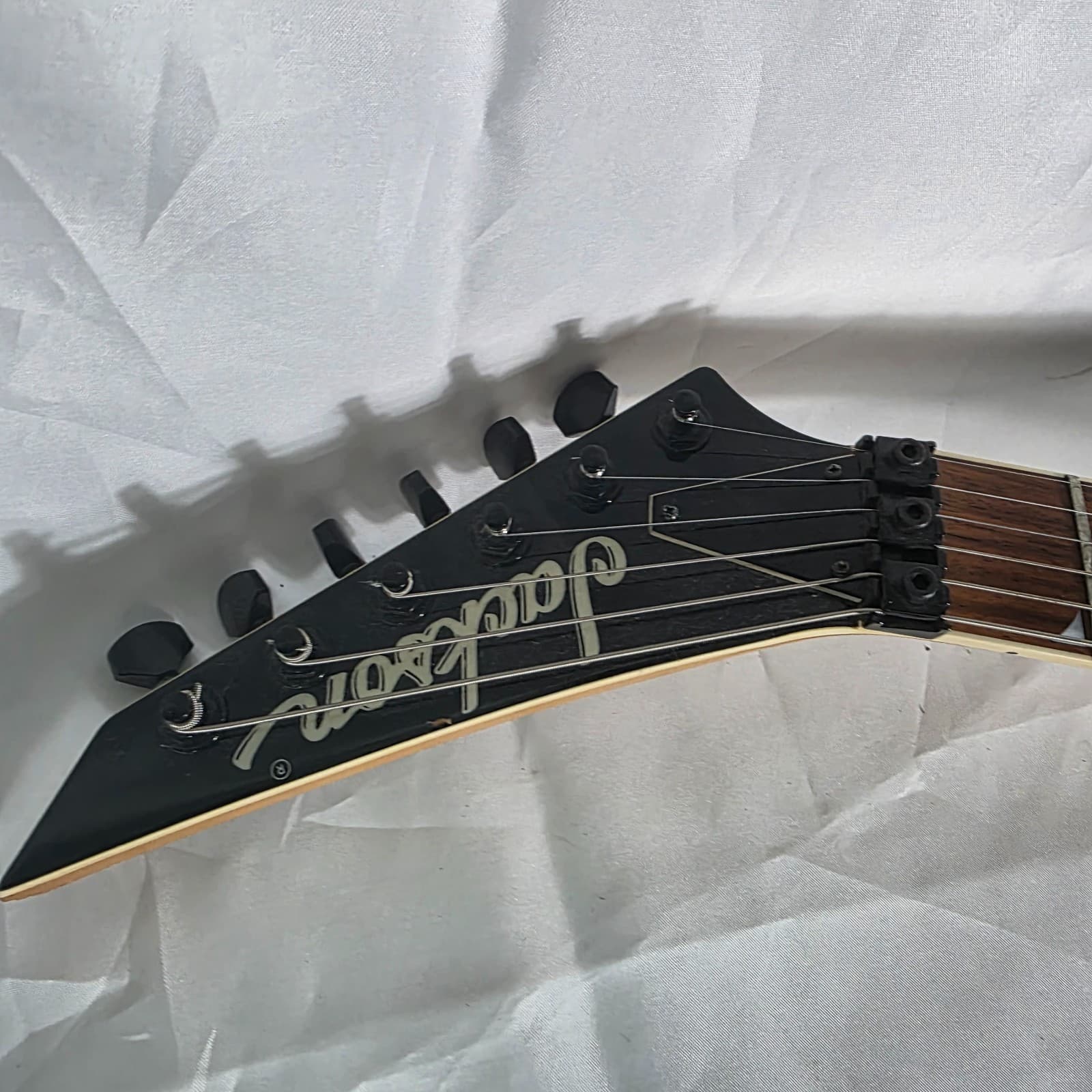 Jackson DKMG Dinky Blue Swirl EMG Pickups Electric Guitar Floyd Rose with/ Case - Thumbnail 12