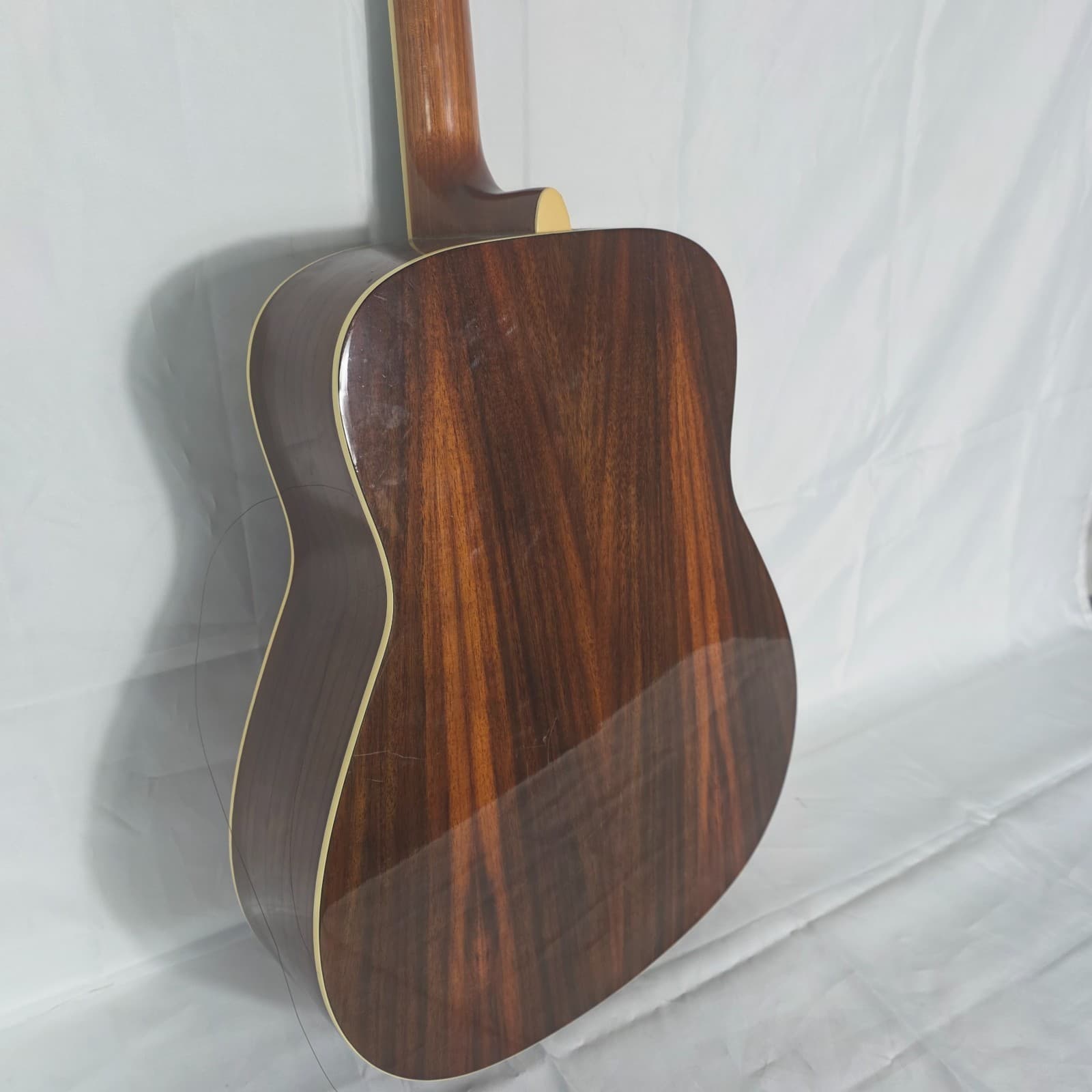 Yamaha FG730S Solid Top Brown Acoustic Guitar Natural Finish - Rosewood Back - Thumbnail 11