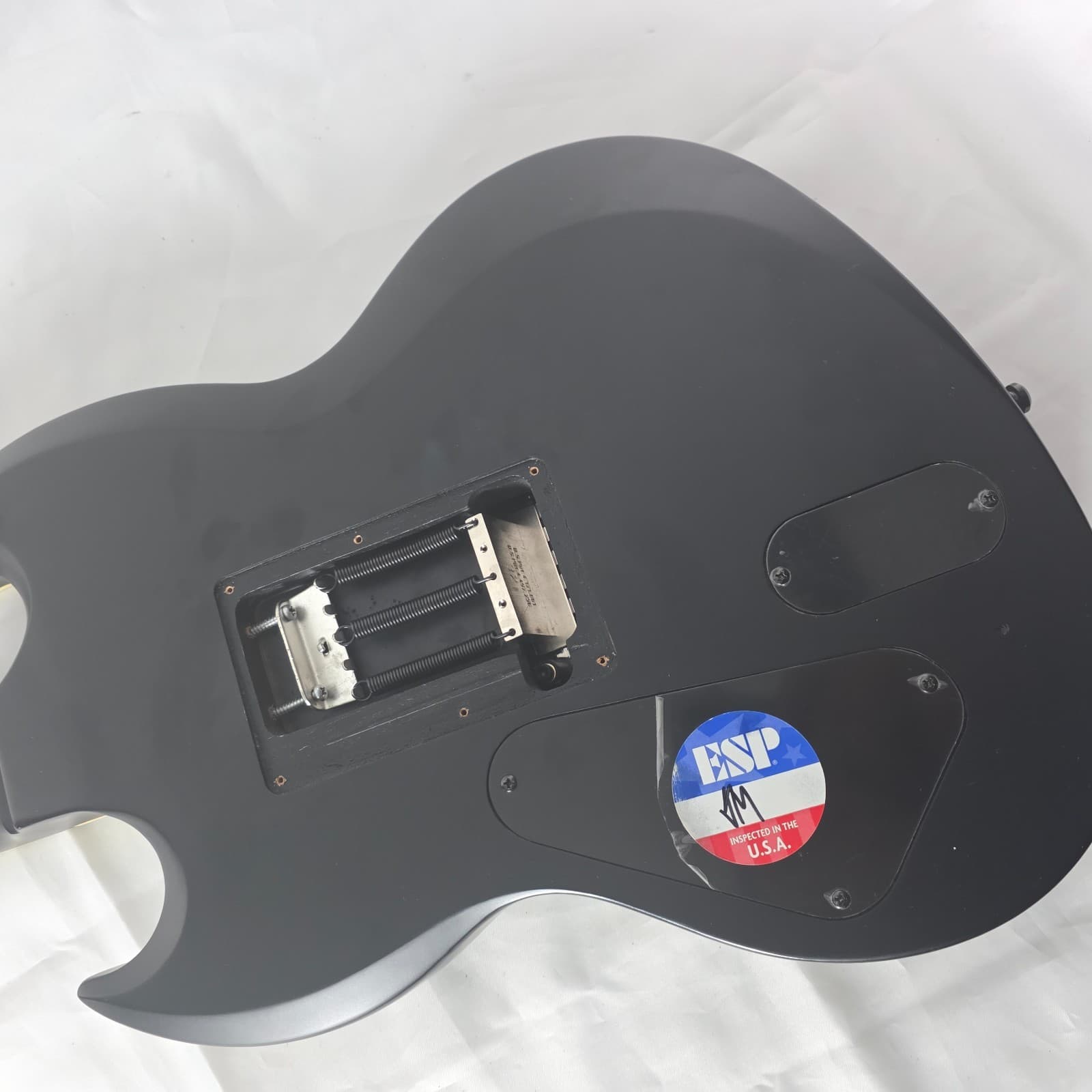 ESP LTD TM-600 Electric Guitar Travis Miguel Signature Viper - Black Satin 06-10 - Thumbnail 11