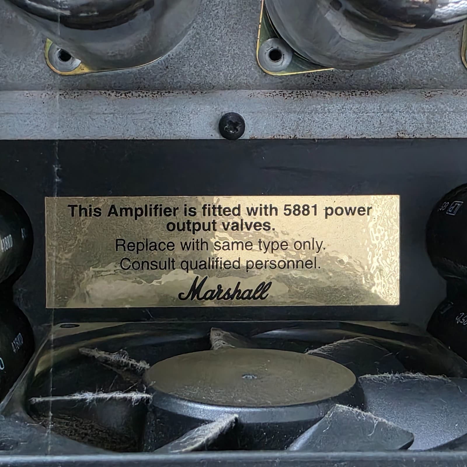 Marshall 9200 Dual MonoBloc All-Valve Power Amplifier 100W Stereo 5881 Tubes - Thumbnail 20