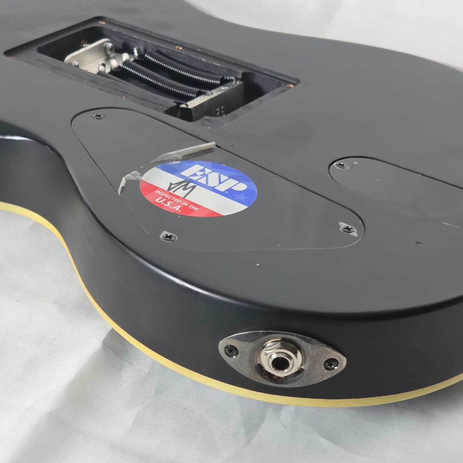 ESP LTD TM-600 Electric Guitar Travis Miguel Signature Viper - Black Satin 06-10 - Thumbnail 14