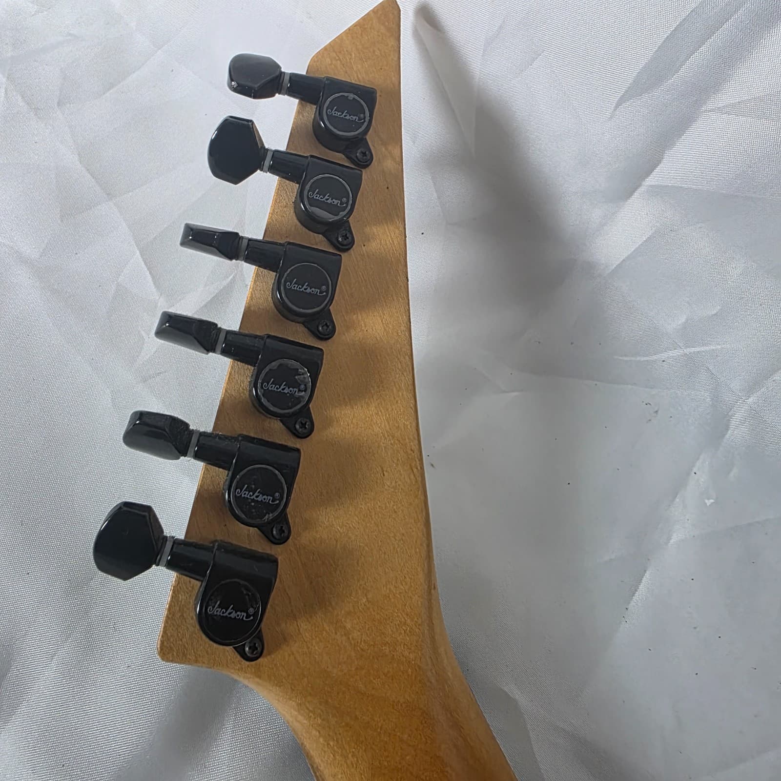 Jackson DKMG Dinky Blue Swirl EMG Pickups Electric Guitar Floyd Rose with/ Case - Thumbnail 21