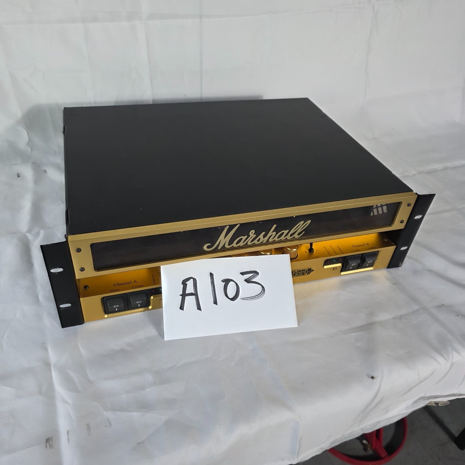 Marshall 9200 Dual MonoBloc All-Valve Power Amplifier 100W Stereo 5881 Tubes - Thumbnail 24