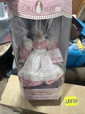 Vintage Collectible Memories Genuine Porcelain Jacqueline Doll Kmart - Image 1