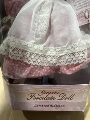 Vintage Collectible Memories Genuine Porcelain Jacqueline Doll Kmart - Thumbnail 2