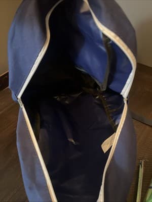 Jot Blue kids Backpack With Outside Pockets And Side Mesh Drink Holder New - Thumbnail 4