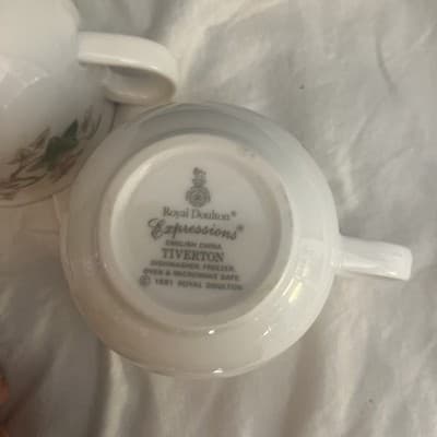 Royal Doulton Expressions- English China Tiverton LS1012 Teacups Set Of 2 - Thumbnail 4