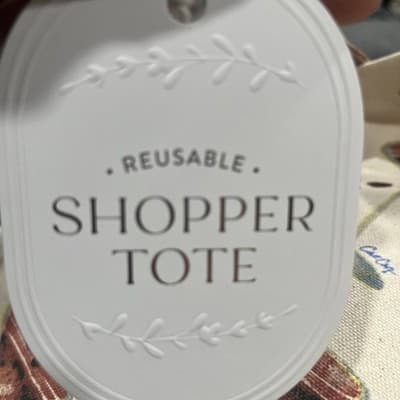 Cat Coq Reusable Shopper Tote Espresso Martini Bag - Thumbnail 2