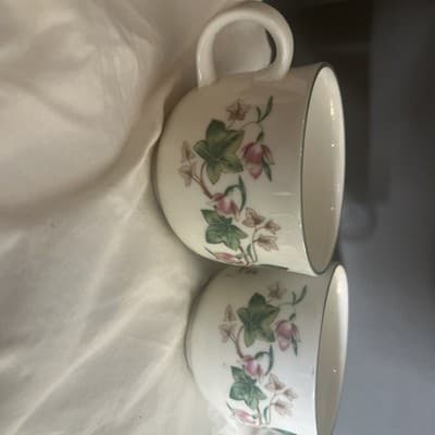 Royal Doulton Expressions- English China Tiverton LS1012 Teacups Set Of 2 - Thumbnail 2