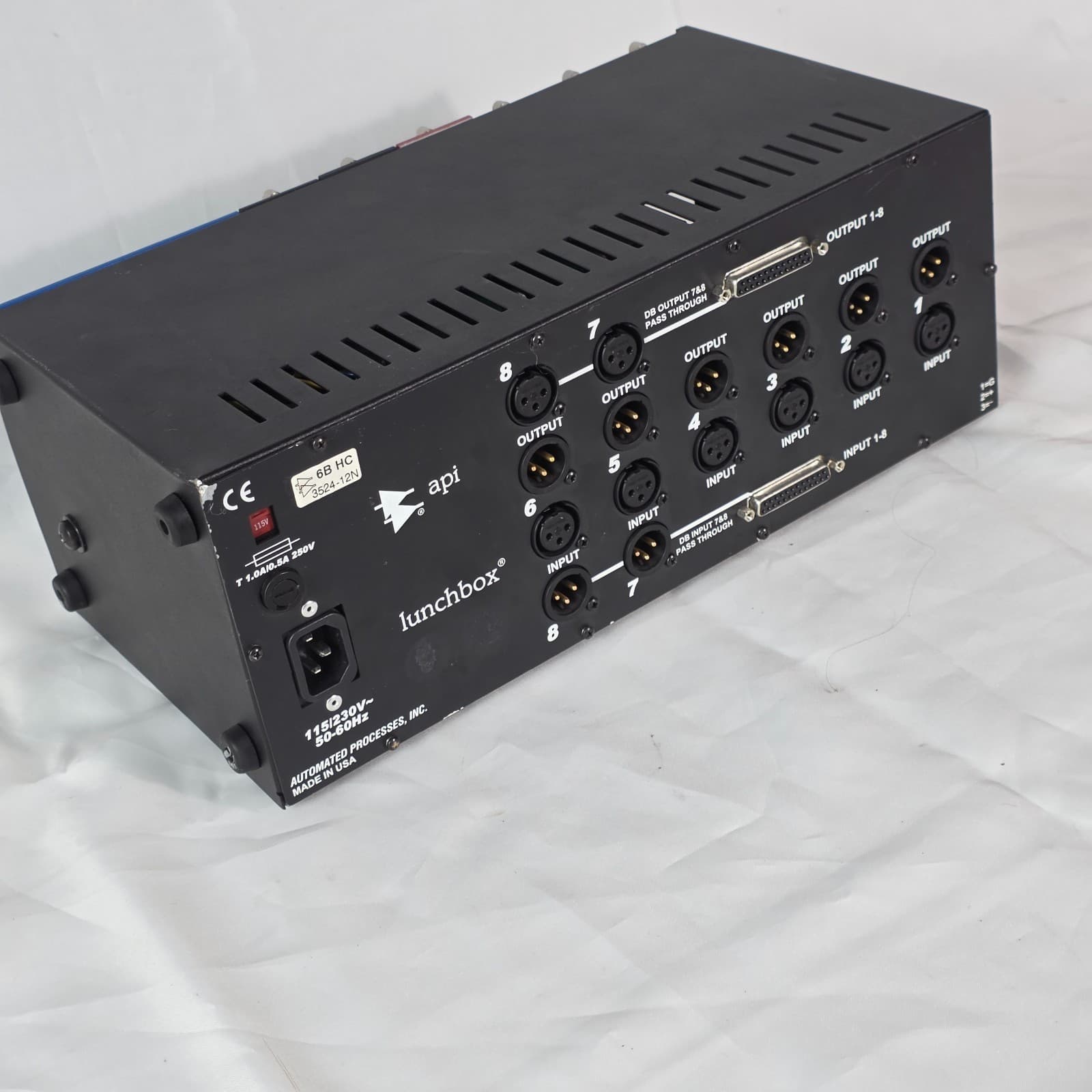 2API 512c Preamp Pair + Golden Age Project Pre-500in API 6B Lunchbox Rack Black - Thumbnail 8